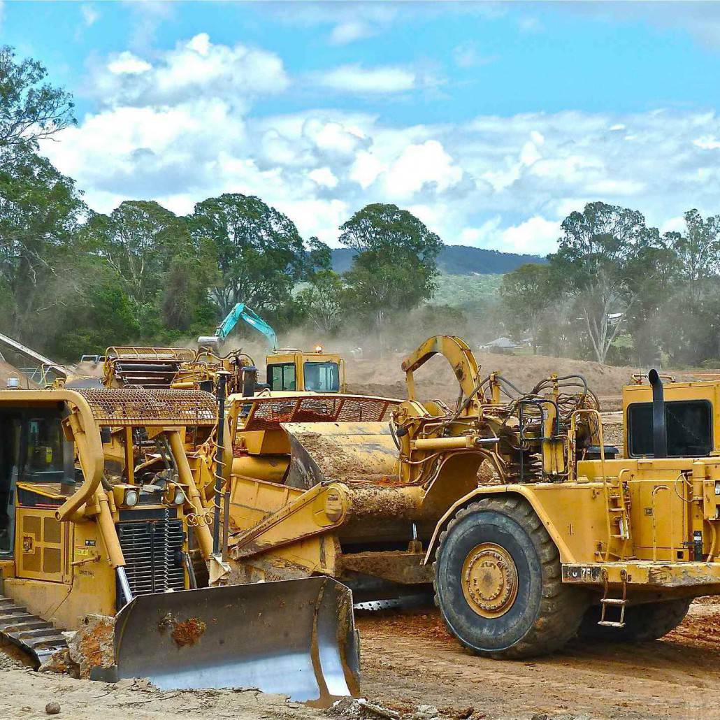 Earth moving equipment